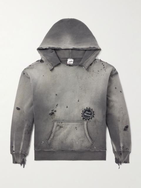 Cotton-Jersey Hoodie Gray