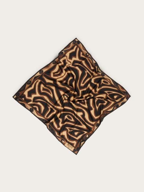 LABIRINTO PRINT SILK CARRE