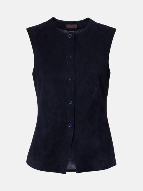 Casino suede vest