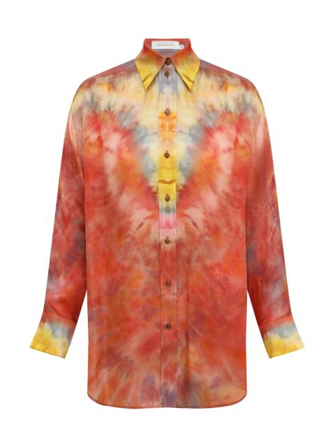 ALCHEMY RELAXED SATIN SHIRT