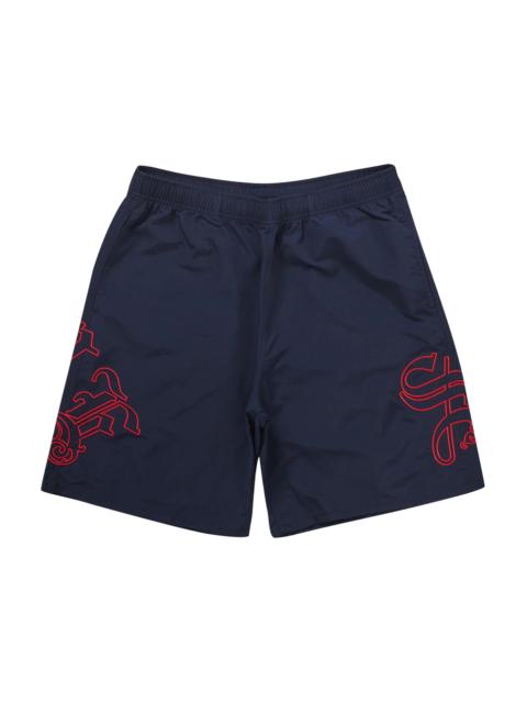 Supreme Old English Nylon Short Navy