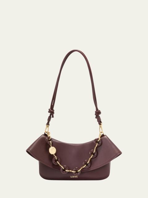 Ola Medium Shoulder Bag in Calfskin Leather