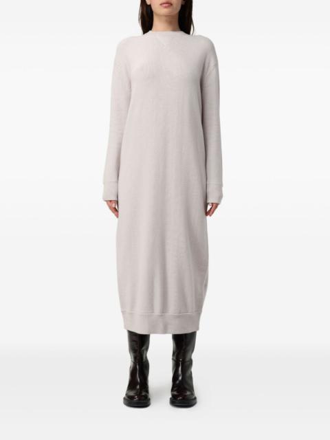 Yarden crew-neck midi dress