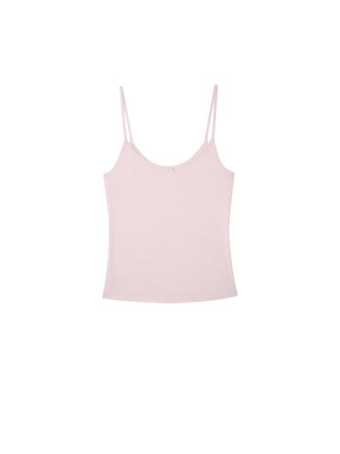 The Tank: Cotton Jersey Baby Pink