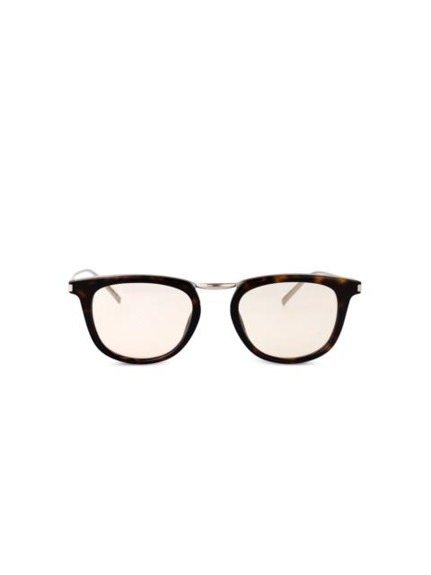 SL753 square-frame glasses