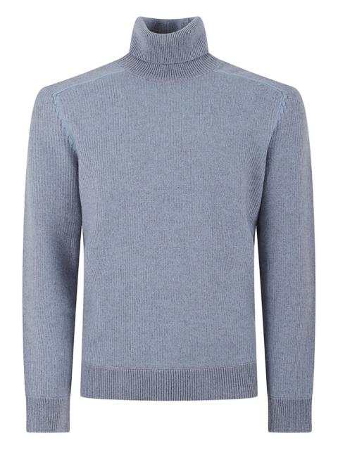 roll-neck sweater