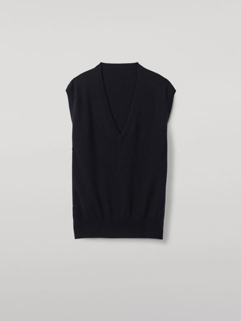 Tilda Dark Navy Cashmere Tank