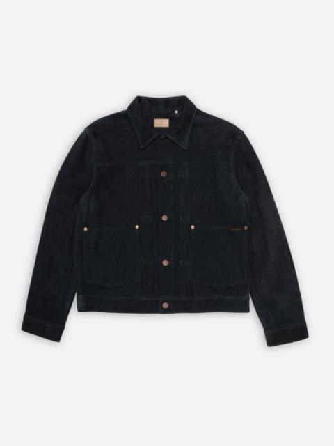 Dante II Suede Jacket Navy