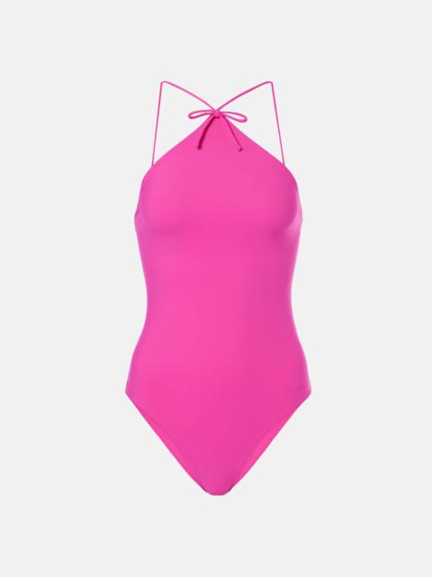Bow-detail swimsuit