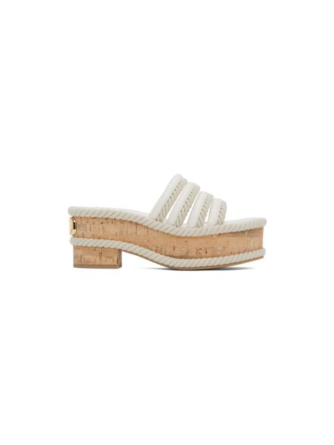 Off-White VLogo Summerblocks Flatform Sandals