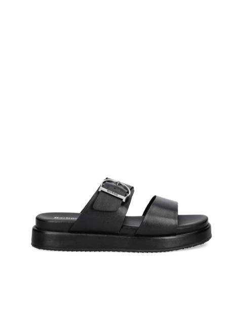 leather slides