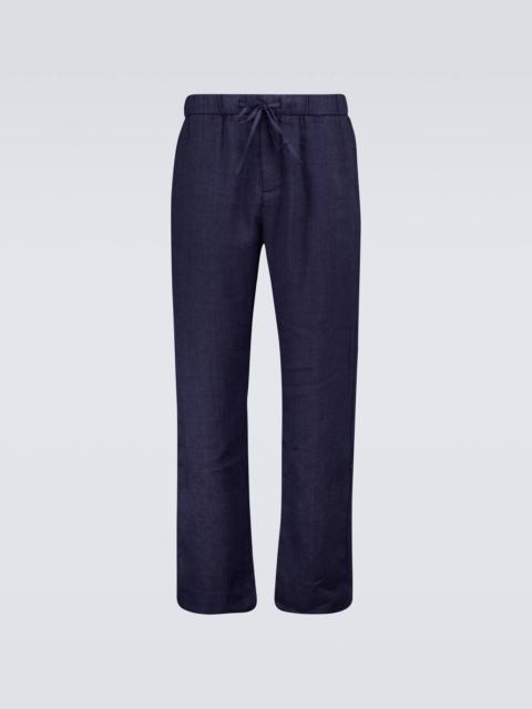 Stretch-cotton chino pants