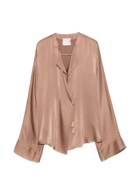 tassel-detail blouse