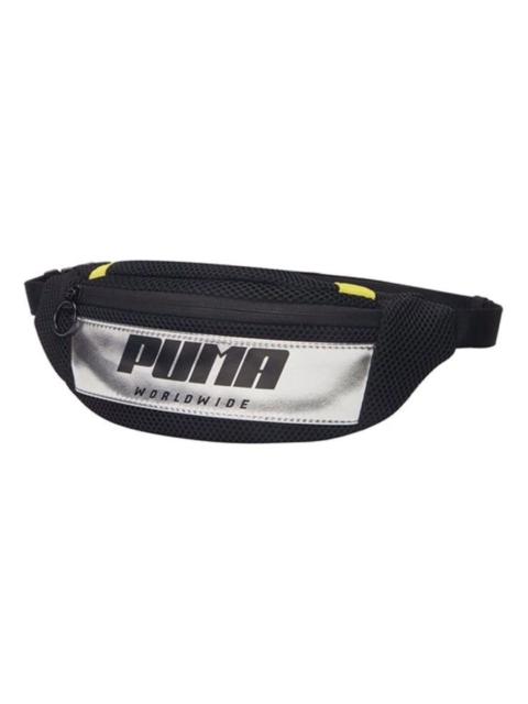 PUMA Prime Street Waist Bag 'Black White' 075852-01