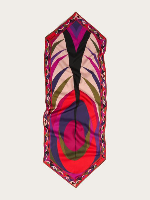 VOLUTE PRINT SILK LOSANGE