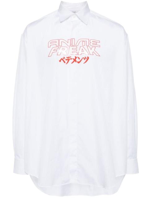 Anime Freak cotton shirt