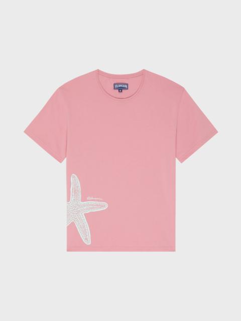 MEN ORGANIC COTTON T-SHIRT PLACED STARLETTE