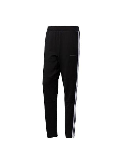 adidas neo M Fr Q1 Tp Stripe Running Sports Pants Black BP6318