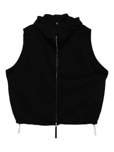 cotton sleeveless jacket