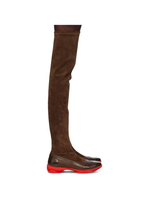 Brown Sonia High Boots