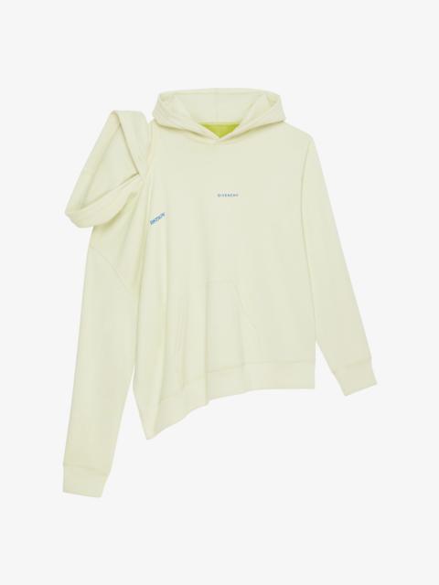 GIVENCHY PRINT TWO-HEADED OVERSIZED HOODIE