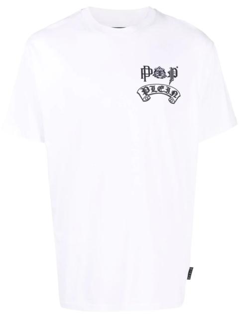 Gothic Plein logo-print crew-neck T-shirt