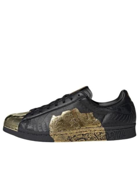 adidas originals Superstar 80s x Han Meilin 'Black Gold' ID4379