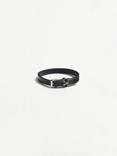 VALENTINO GARAVANI OVALETTE CALFSKIN BRACELET