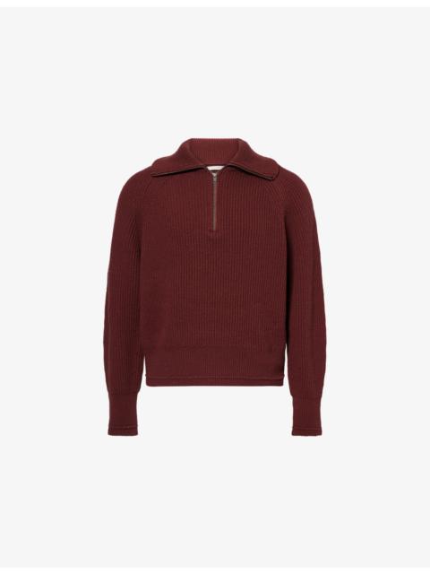 Blimp Polo-Collar Wool Jumper