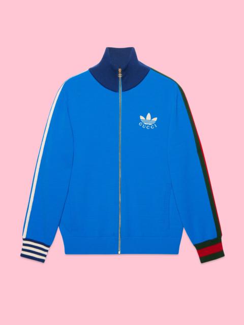 adidas x Gucci viscose zip-up jacket