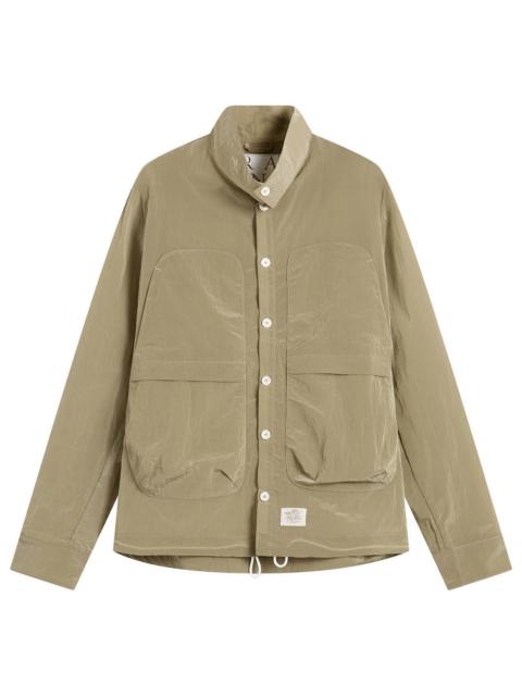 Ranra Epitome Shiny Nylon Overshirt