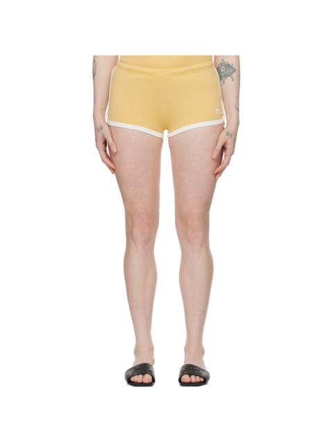 Yellow Contrast Shorts