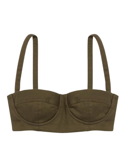 Bra Khaki - Gabardine