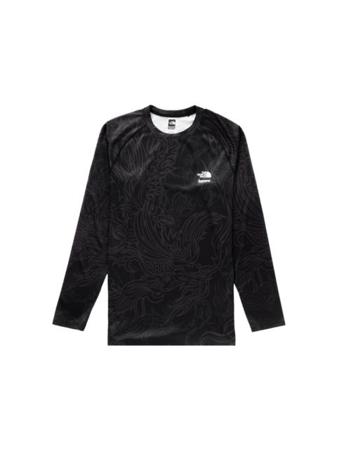 Supreme The North Face Base Layer L/S Top (FW22) Black Dragon
