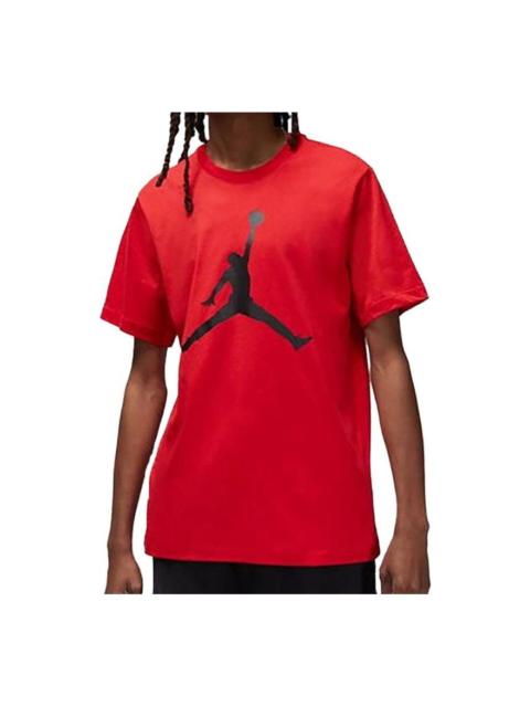 Air Jordan Jumpman Logo T-shirt 'Red Black' CJ0922-612