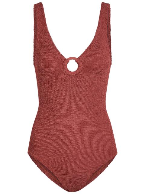 Hunza G Celine Crinkle Swimsuit