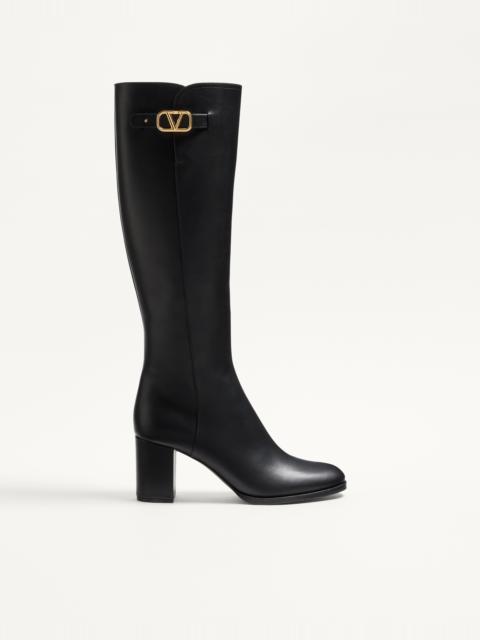 VLOGO SIGNATURE CALFSKIN BOOT 70MM