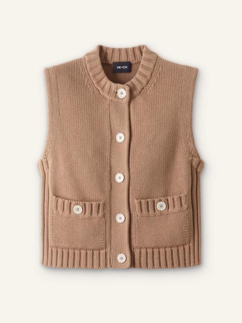 Straight Crop Vest