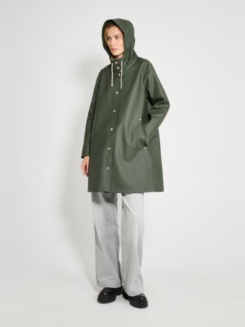 Women's Green Raincoat - Mosebacke