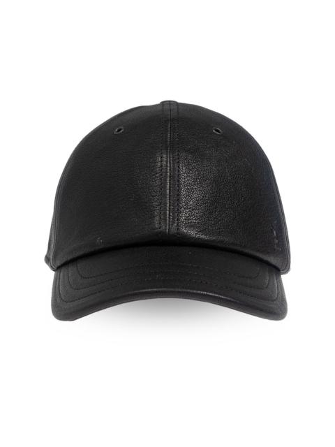 leather cap