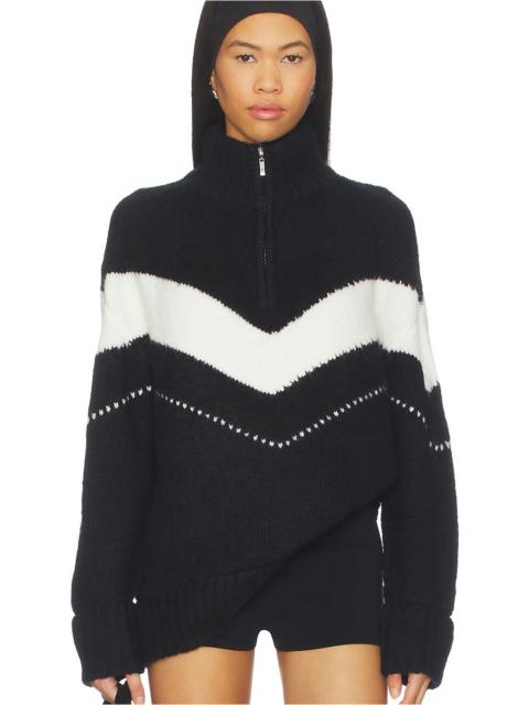 Arden Chevron Color Block Sweater