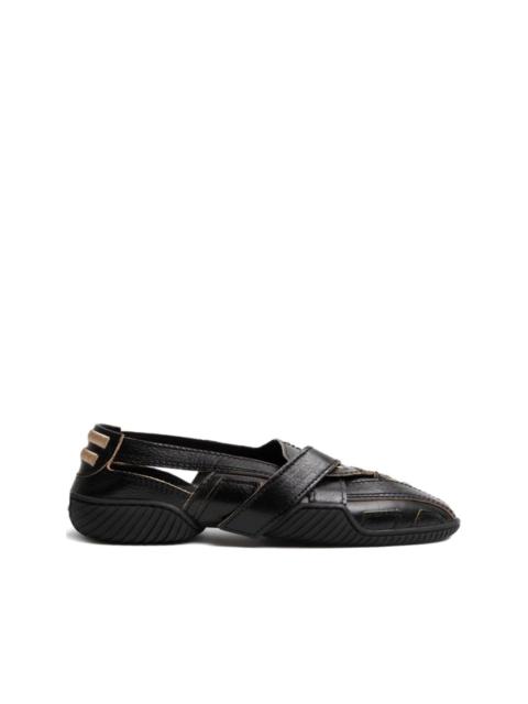 Loda leather ballet flats