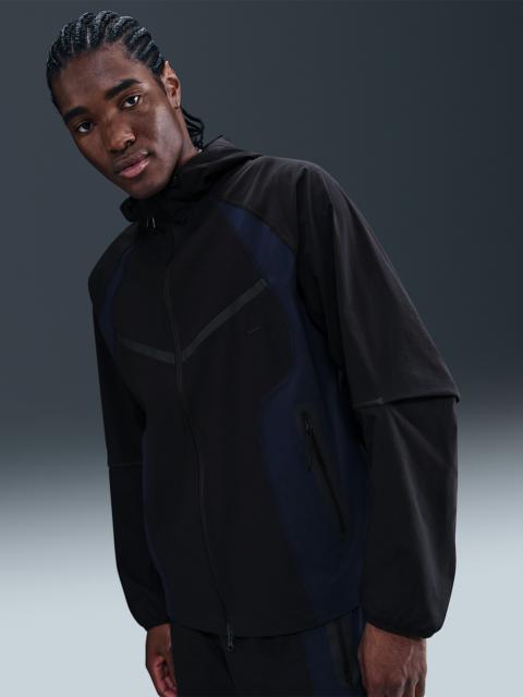 Nike Tech Men's Dri-FIT Woven Color-Block Windrunner Loose Jacket