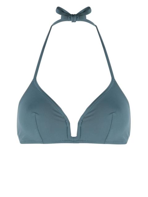 triangle-cup bikini top