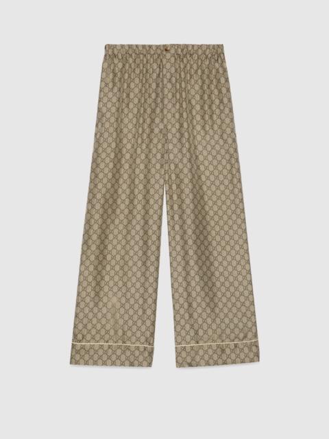 GG Supreme silk pant
