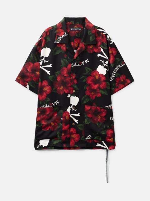 HIBISCUS WASHABLE SILK SS SHIRT