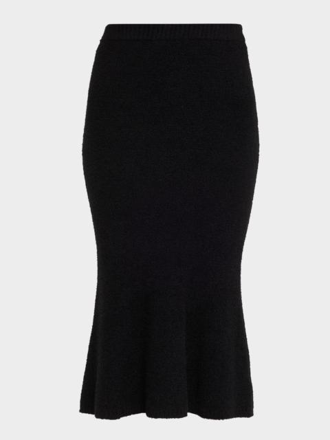 Salem Knit Flare Midi Skirt