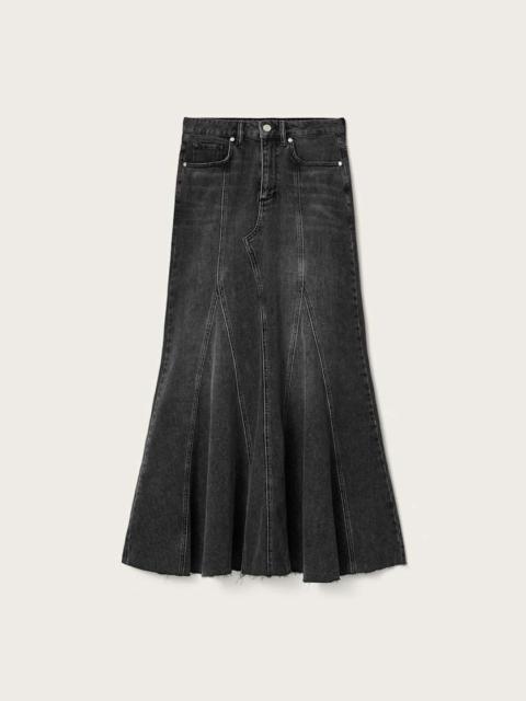 ALMA HIGH RISE DENIM SKIRT