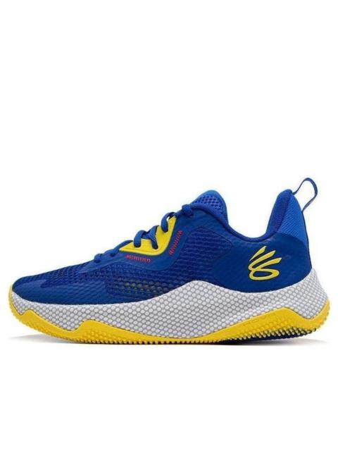 Under Armour Curry Hovr Splash 3 'Blue Yellow White' 3026275-400