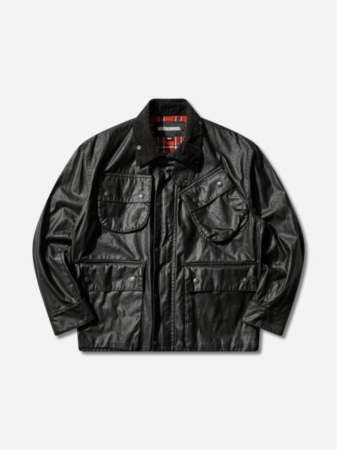 Men's Coated Field Jacket Black